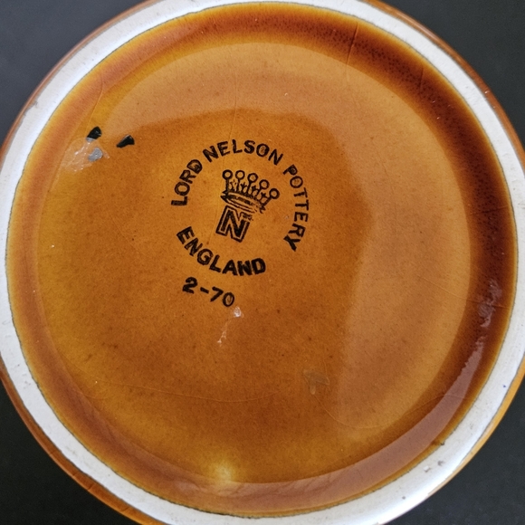 Lord Nelson Pottery England Golf Motif Coffee Beer Mug - Picture 3 of 4